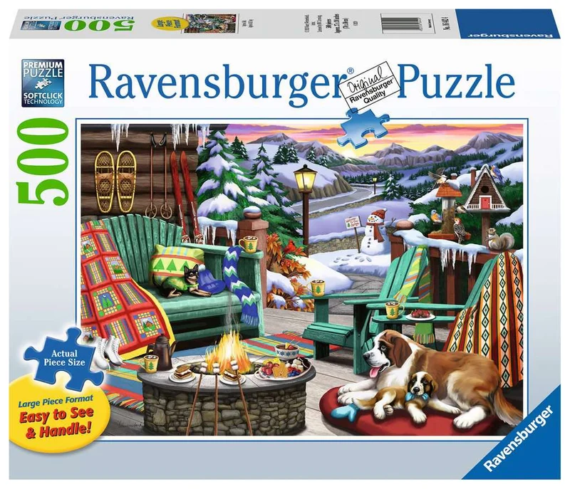 PFG Ravensburger Après All Day (500 Large) (Usage/Used - PUZZLES FOR GOOD)