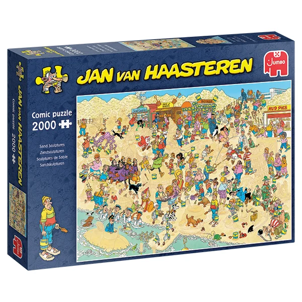 PFG Sand Sculptures, JVH (2000pcs) (Usage/Used - PUZZLES FOR GOOD)