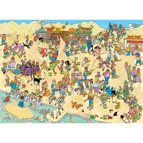 PFG Sand Sculptures, JVH (2000pcs) (Usage/Used - PUZZLES FOR GOOD)