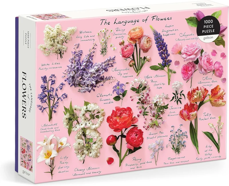 PFG Language of Flowers (1000pcs) (Usage/Used - PUZZLES FOR GOOD)