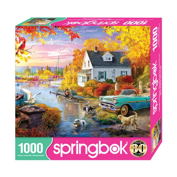 DMG Lakeside Fall Retreat, Angelo Bonito (1000pcs) (DAMAGED BOX)