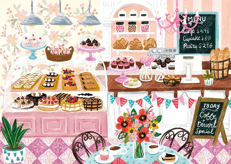 PFG Bakery - Olivia Gibbs (1000pcs) (Usage/Used - PUZZLES FOR GOOD)