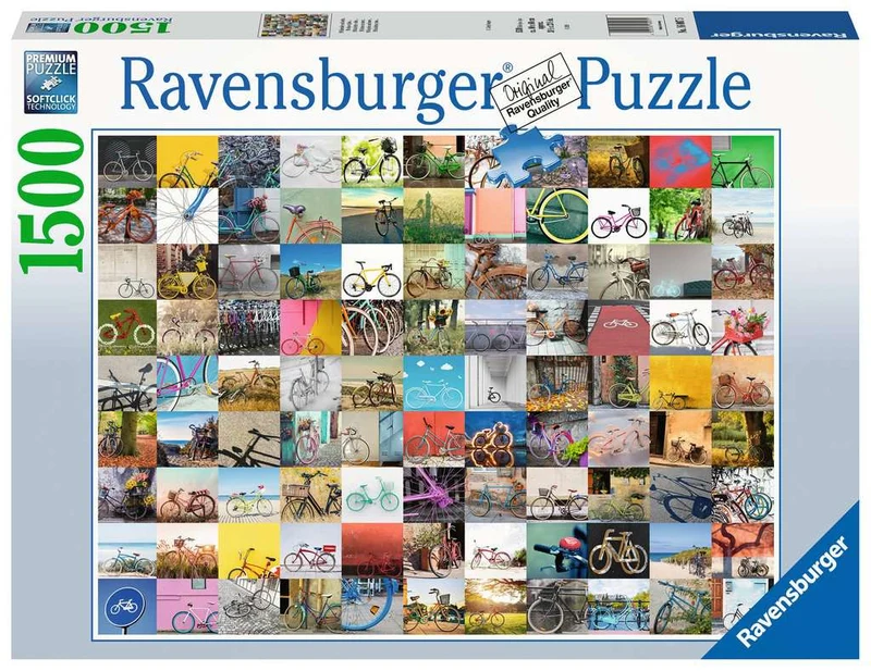PFG Ravensburger 99 Bicycles (1500pcs) (Usage/Used - PUZZLES FOR GOOD)