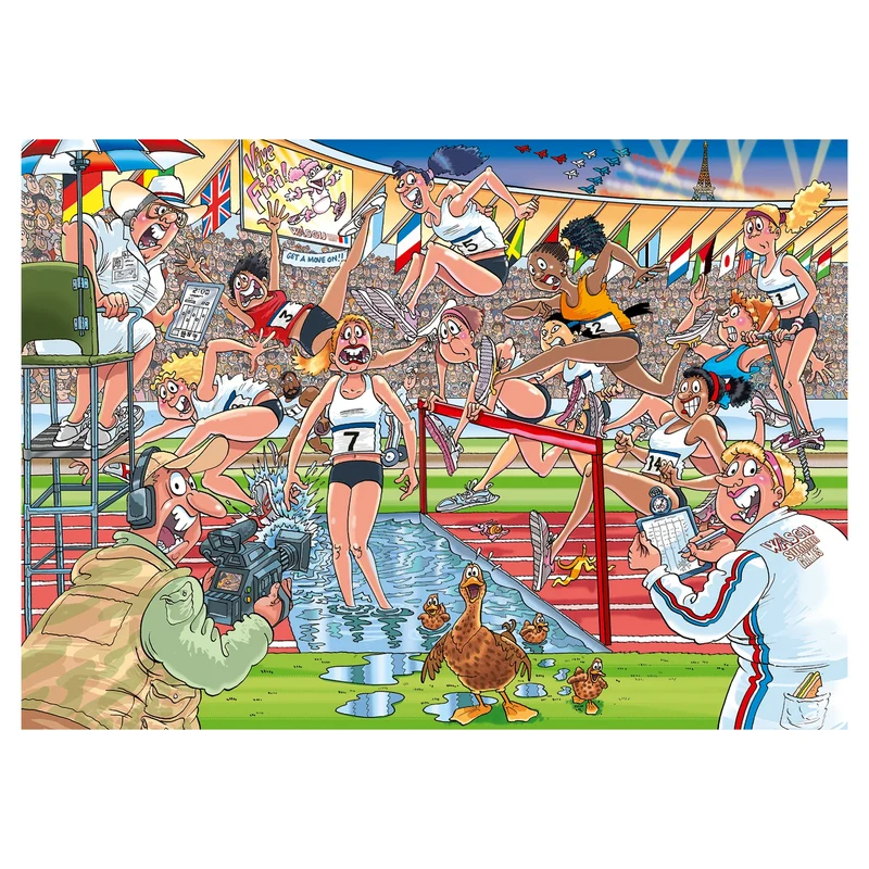 PFG Wasgij Original #44 - Summer Games (Usage/Used - PUZZLES FOR GOOD)