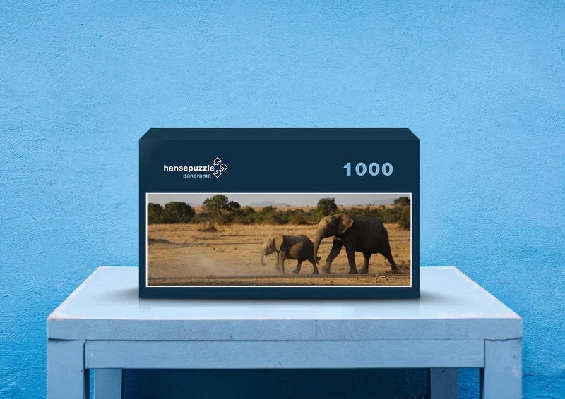 76025 Tierwelt - Elefanten Puzzle