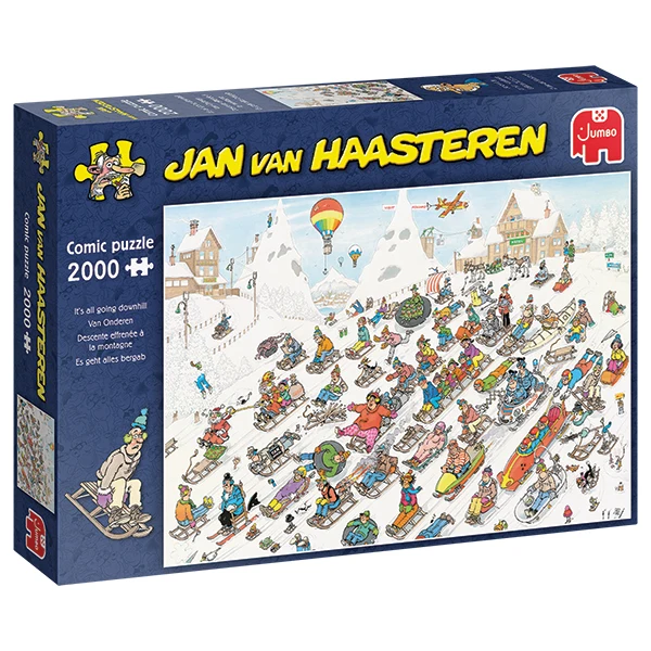 PFG It's All Going Downhill, JVH (2000pcs) (Usage/Used - PUZZLES FOR GOOD)