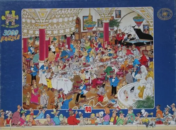 PFG The Wedding, JVH (3000pcs) (Usage/Used - PUZZLES FOR GOOD)