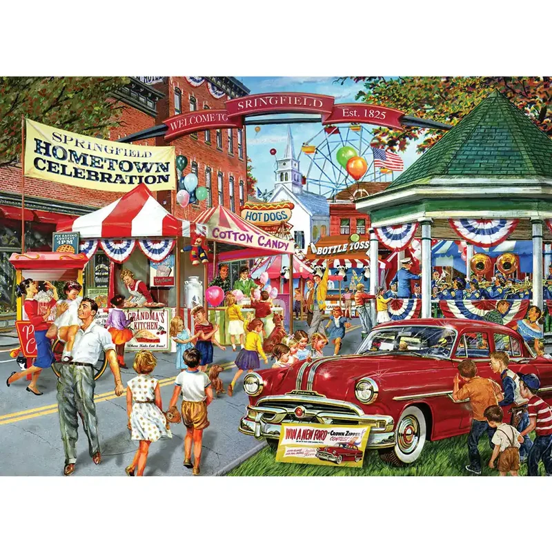 PFG Blast to the Past - Hometown Collection (Usage/Used - PUZZLES FOR GOOD)