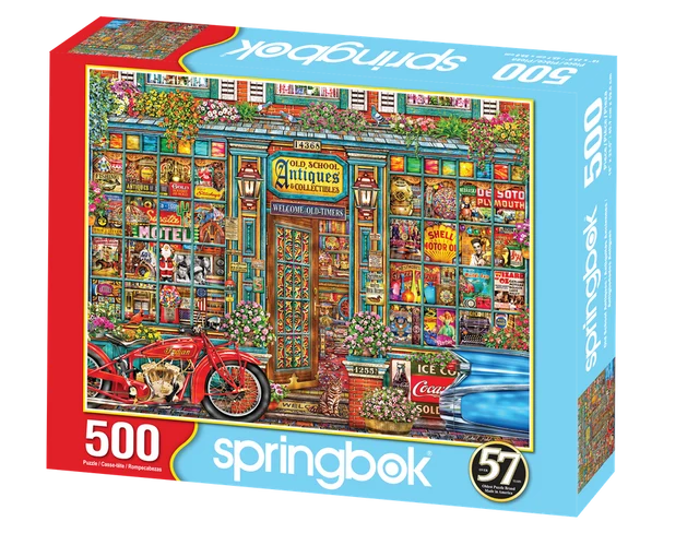 PFG Old School Antiques (500pcs) (Usage/Used - PUZZLES FOR GOOD)