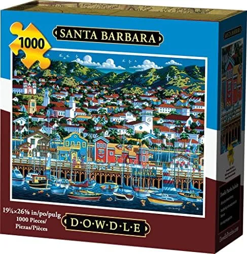 PFG Santa Barbara (1000pcs) (Usage/Used - PUZZLES FOR GOOD)