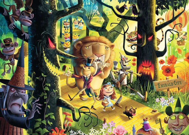 PFG Ravensburger Lions, Tigers and Bears, Oh My! (Usage/Used - PUZZLES FOR GOOD)