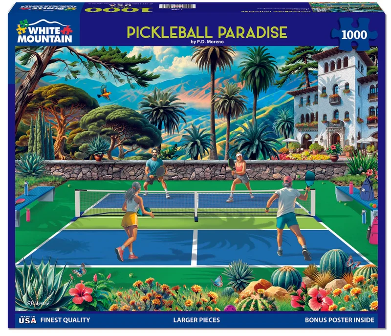 Pickleball Paradise, P.D. Moreno (1000pcs)