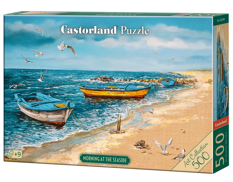 DMG Art Collection - Morning at the Seaside (500pcs) (VERY DAMAGED BOX)