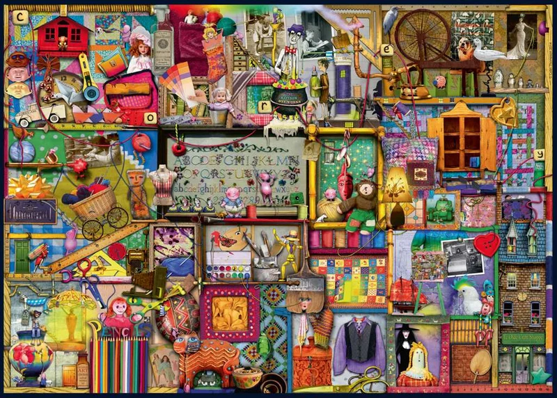 PFG Ravensburger The Craft Cupboard - Curious Cupboards #2 (Usage/Used - PUZZLES FOR GOOD)
