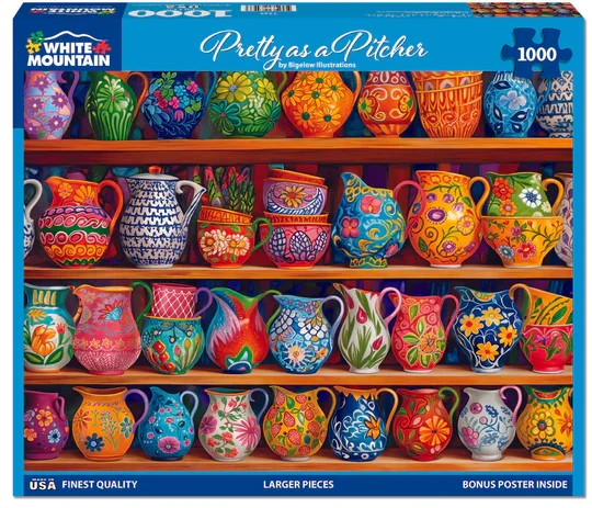 PFG Pretty as a Pitcher (1000pcs) (Usage/Used - PUZZLES FOR GOOD)