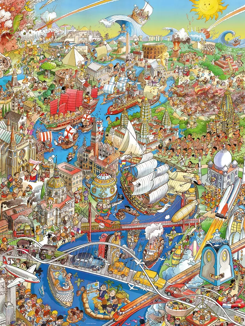 History River, Prades (Triangular Box) (1500pcs)