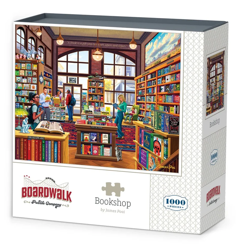 PFG Bookshop (1000pcs) (Usage/Used - PUZZLES FOR GOOD)
