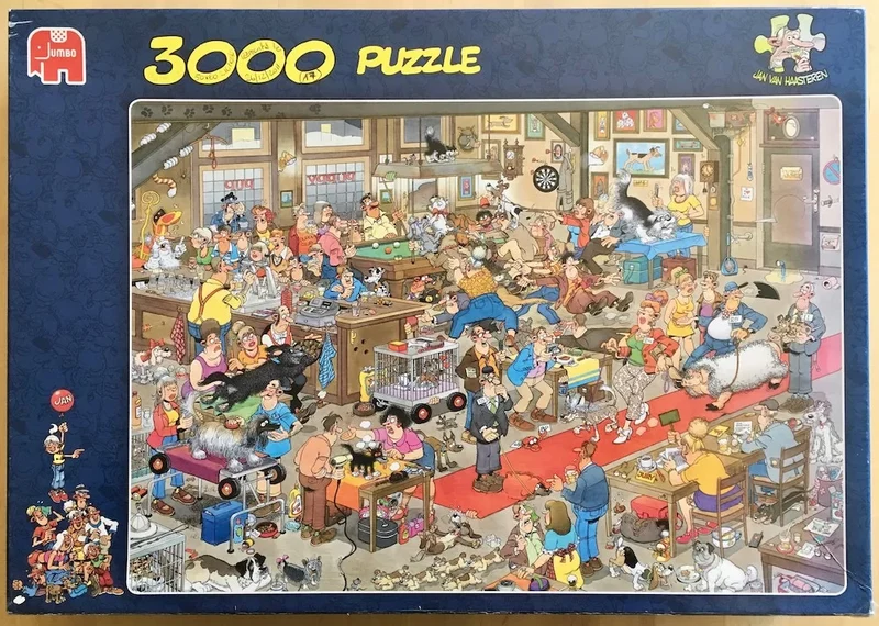 PFG The Dog Show, JVH (3000pcs) (Usage/Used - PUZZLES FOR GOOD)