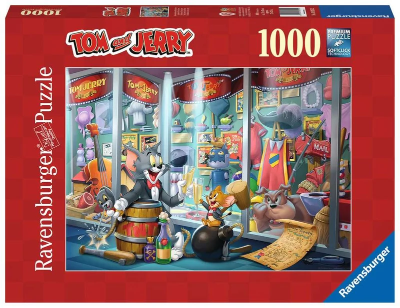 PFG Ravensburger Tom & Jerry: Hall Of Fame (1000pcs) (Usage/Used - PUZZLES FOR GOOD)