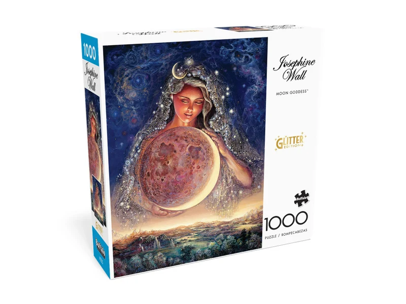 PFG Moon Goddess, Josephine Wall (Glitter Edition) (1000pcs) (Usage/Used - PUZZLES FOR GOOD)