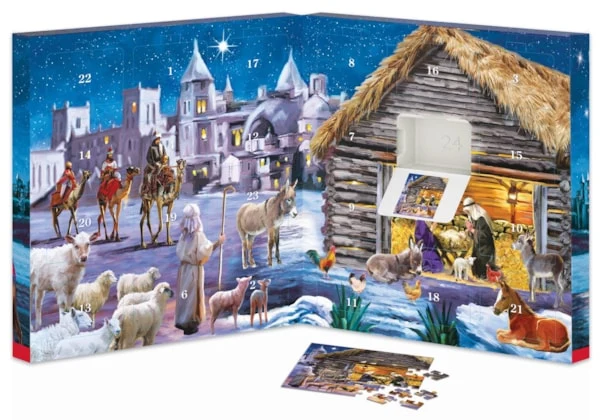 DMG Advent Calendar - Nativity, Macneil (DAMAGED BOX)