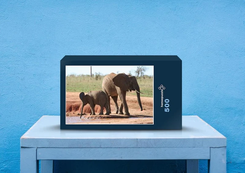 75858 Tierwelt - Elefanten Puzzle
