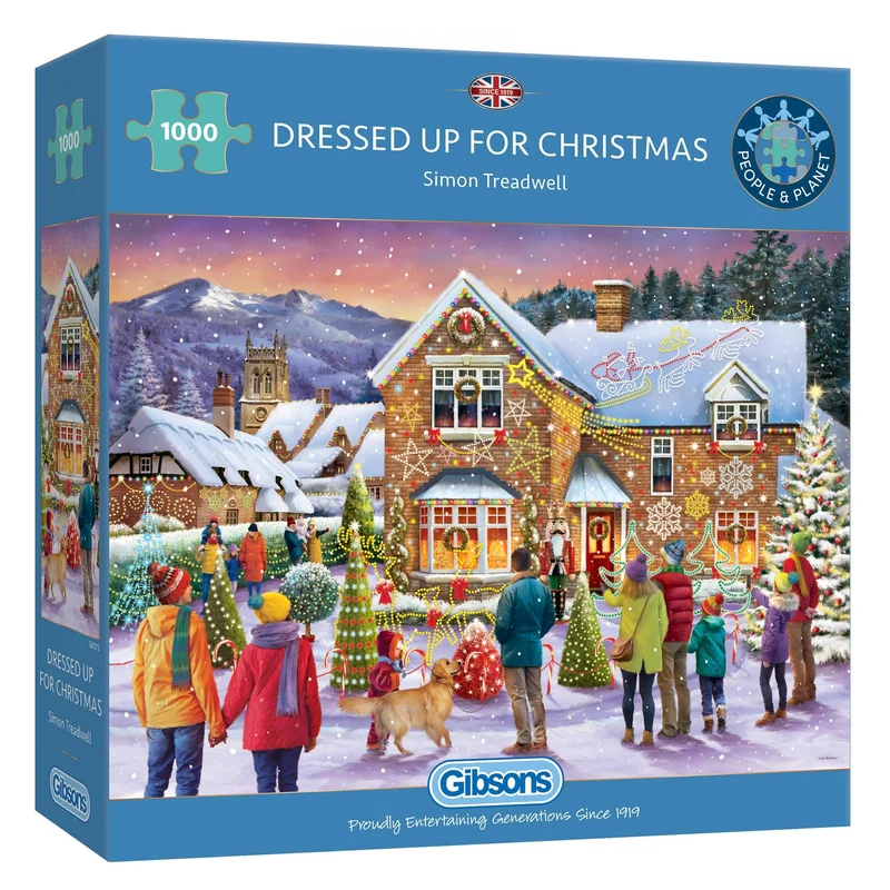 Dressed Up for Christmas, Simon Treadwell (1000pcs)