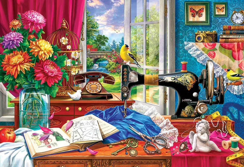 PFG Sewing Memories (1000pcs) (Usage/Used - PUZZLES FOR GOOD)