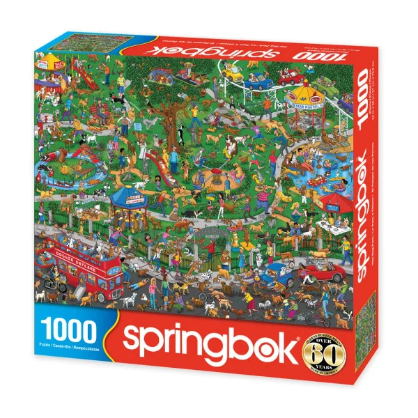 PFG The Dog Park, Steve Skeleton (1000pcs) (Usage/Used - PUZZLES FOR GOOD)