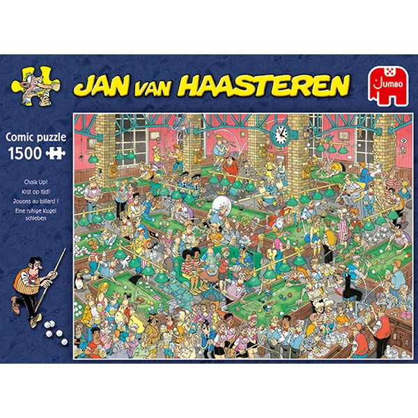 PFG Chalk Up! / Jouons au billard ! JVH (1500pcs) (Usage/Used - PUZZLES FOR GOOD)