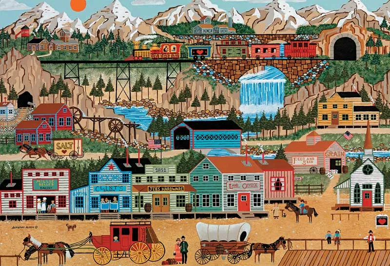 PFG Americana Collection - Lehi Valley (500pcs) (Usage/Used - PUZZLES FOR GOOD)