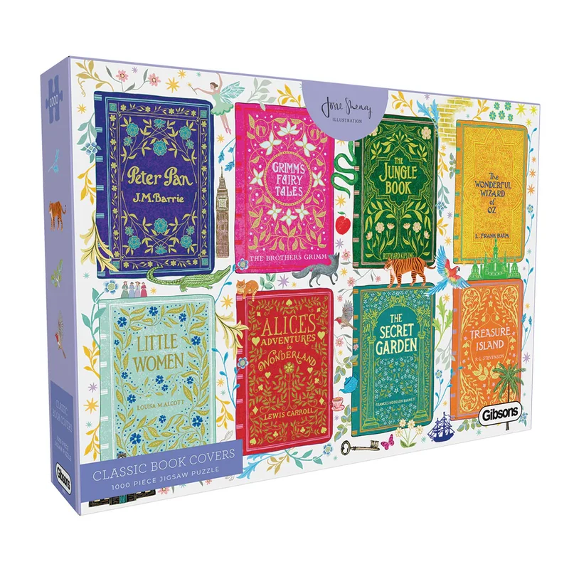 PFG Classic Book Covers, Josie Shenoy (1000pcs) (Usage/Used - PUZZLES FOR GOOD)