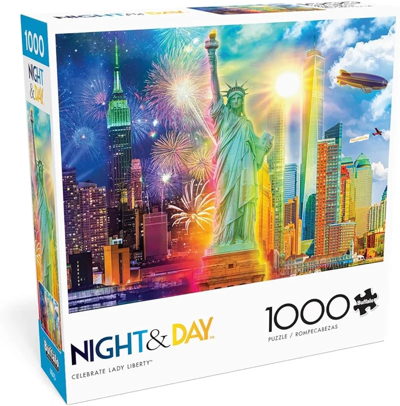 PFG Night & Day: Celebrate Lady Liberty (Usage/Used - PUZZLES FOR GOOD)