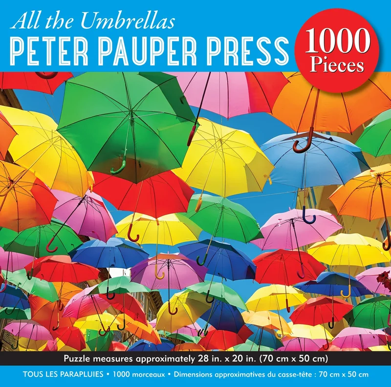 PFG All The Umbrellas (1000pcs) (Usage/Used - PUZZLES FOR GOOD)