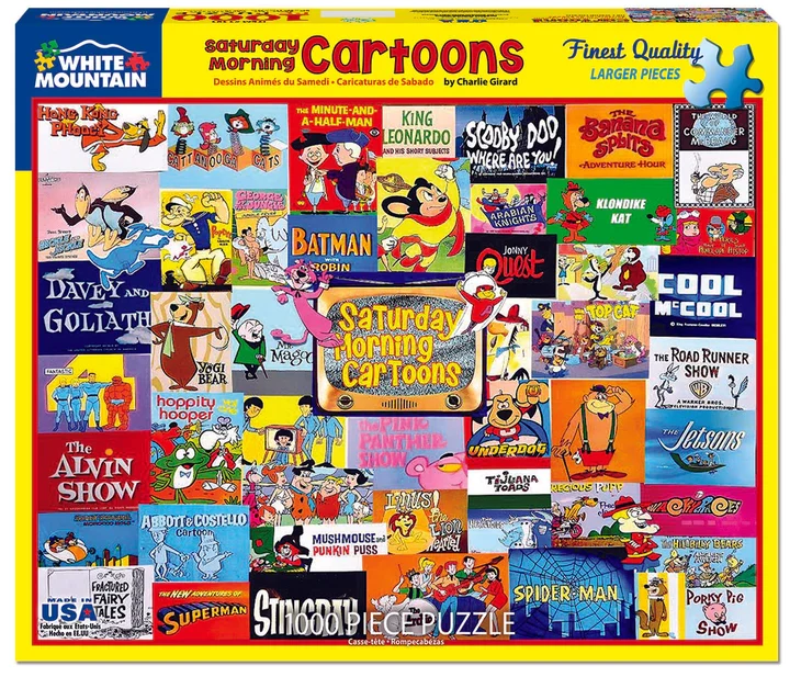 PFG Saturday Morning Cartoons, Charlie Girard (Usage/Used - PUZZLES FOR GOOD)