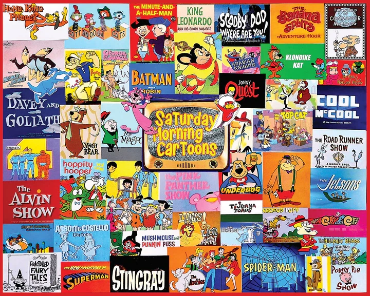 PFG Saturday Morning Cartoons, Charlie Girard (Usage/Used - PUZZLES FOR GOOD)