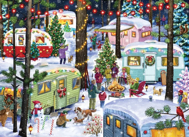 Advent Calendar - Camping for Christmas, Randy Wollenmann