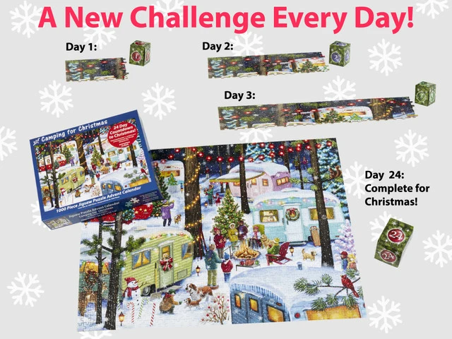 Advent Calendar - Camping for Christmas, Randy Wollenmann