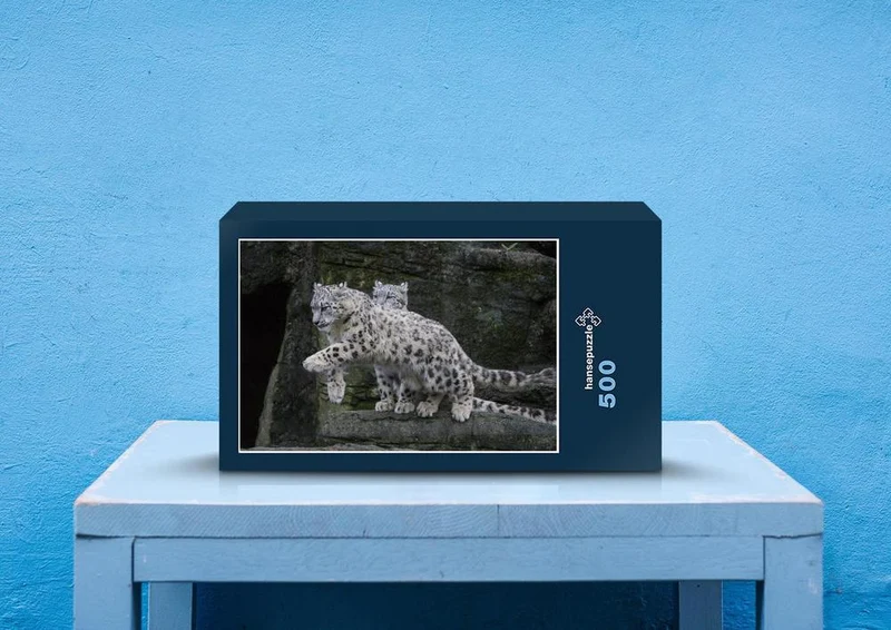 70630 Tierwelt - Schnee-Leopard Puzzle