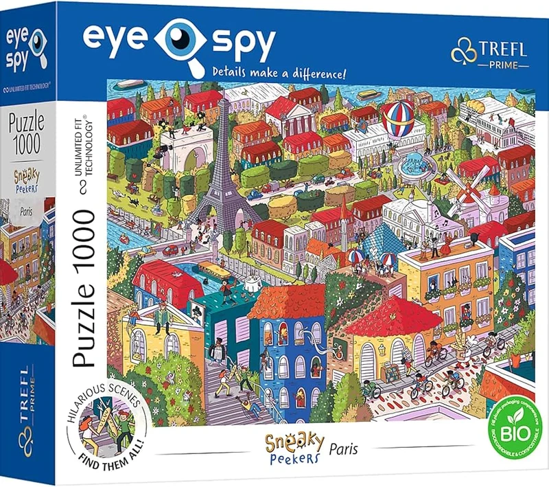 DMG Sneaky Peakers - Paris - Eye Spy (1000pcs) (DAMAGED BOX)