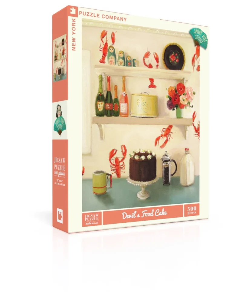 Devil's Food Cake, Janet Hill (500pcs)