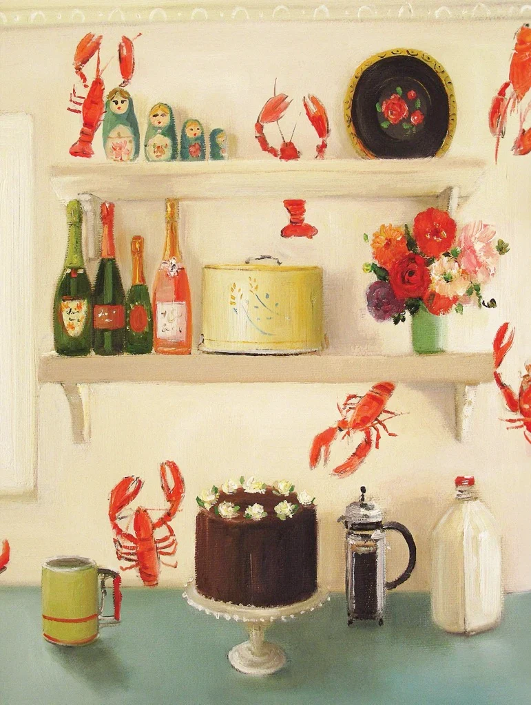 Devil's Food Cake, Janet Hill (500pcs)