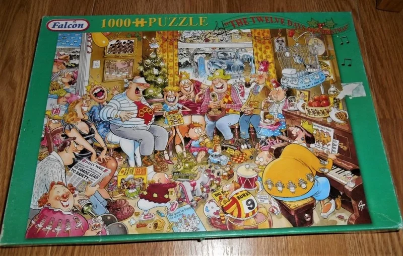 PFG Twelve Days of Christmas (1000pcs) (Usage/Used - PUZZLES FOR GOOD)