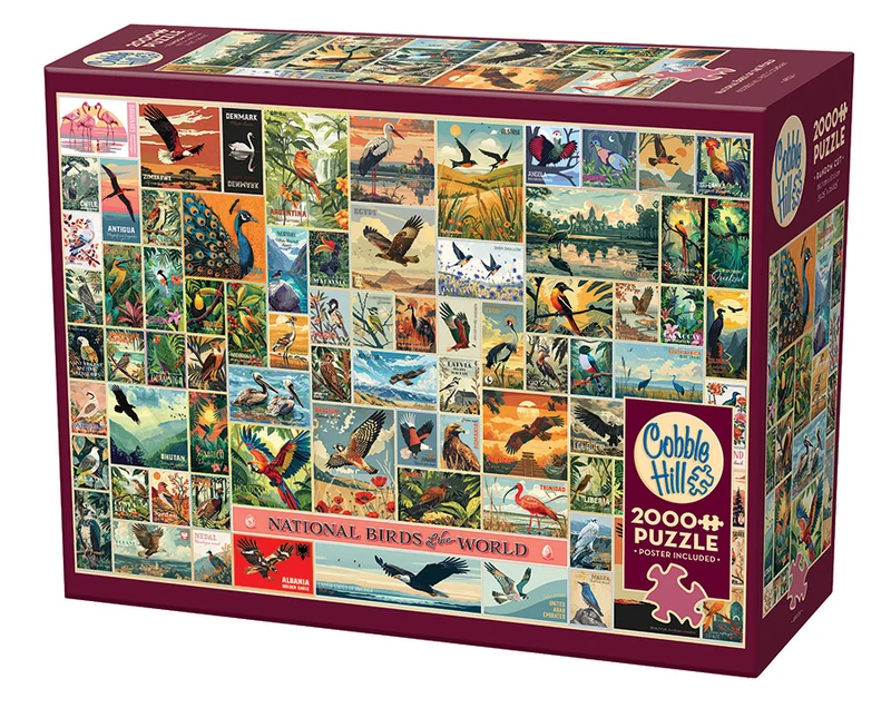 National Birds of the World (2000pcs)