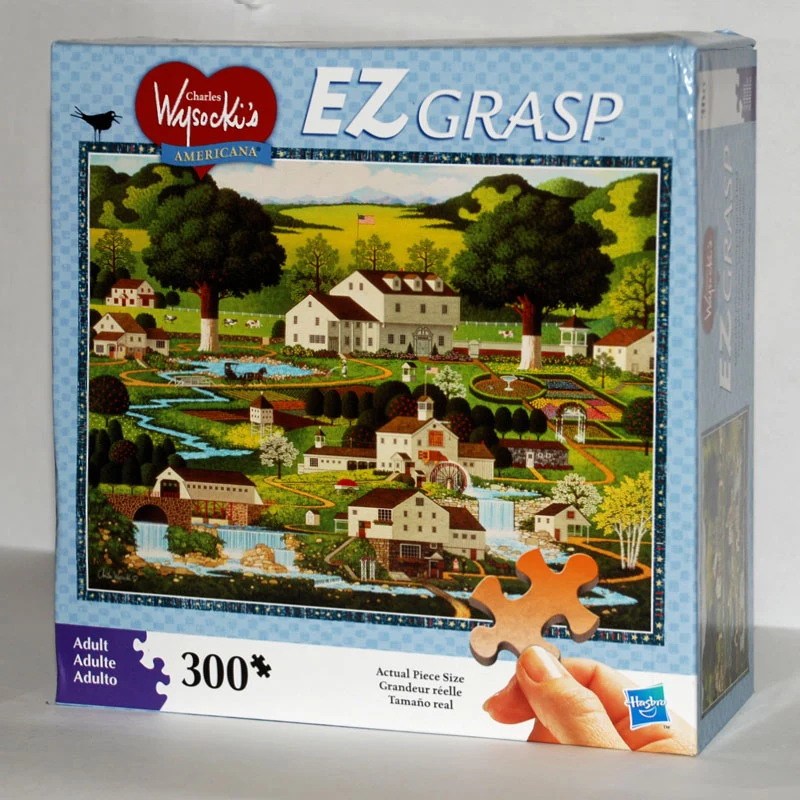 PFG Country Gardens, Charles Wysocki (300pcs) (Usage/Used - PUZZLES FOR GOOD)