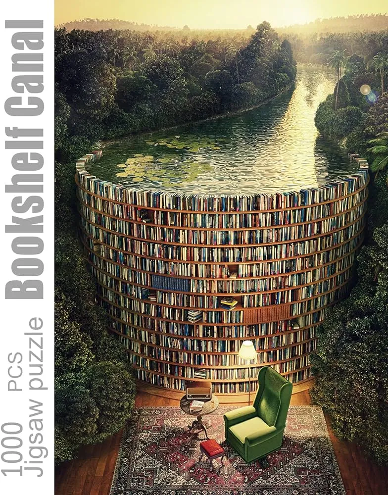 PFG Bookshelf Canal (Usage/Used - PUZZLES FOR GOOD)