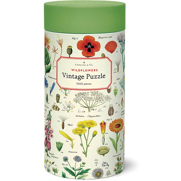 PFG Vintage - Wildflowers (1000pcs) (Usage/Used - PUZZLES FOR GOOD)