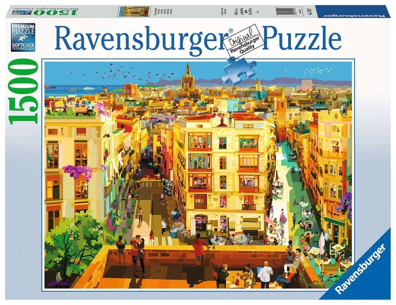 PFG Ravensburger Dining In Valencia (1500pcs) (Usage/Used - PUZZLES FOR GOOD)