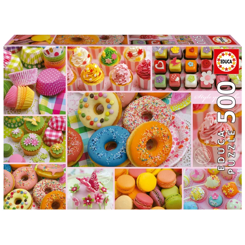 PFG Sweet Party Collage (500pcs) (Usage/Used - PUZZLES FOR GOOD)