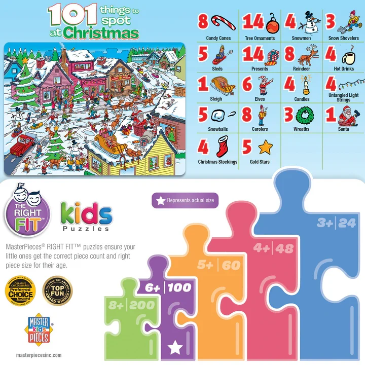101 Things to Spot at Christmas (101pcs)